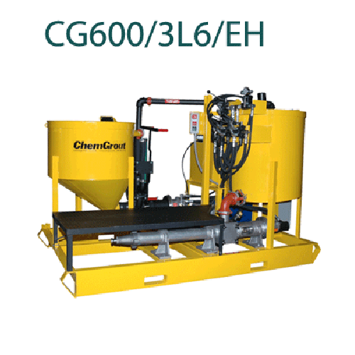 Colloidal Mixing Equipment Progressive Cavity Grout Pump Colloidal 600 Series