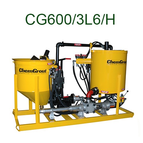 Colloidal Mixing Equipment Progressive Cavity Grout Pump Colloidal 600 Series