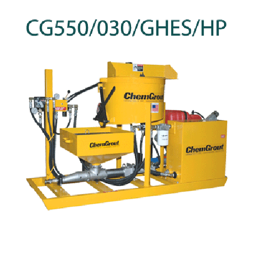 Paddle Mixing Equipment Piston Grout Pump Rugged High Pressure Series