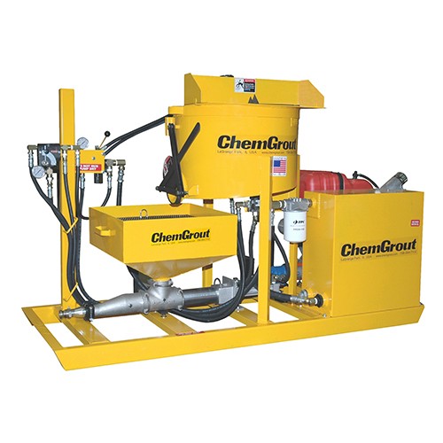 Paddle Mixing Equipment Piston Grout Pump Rugged Series